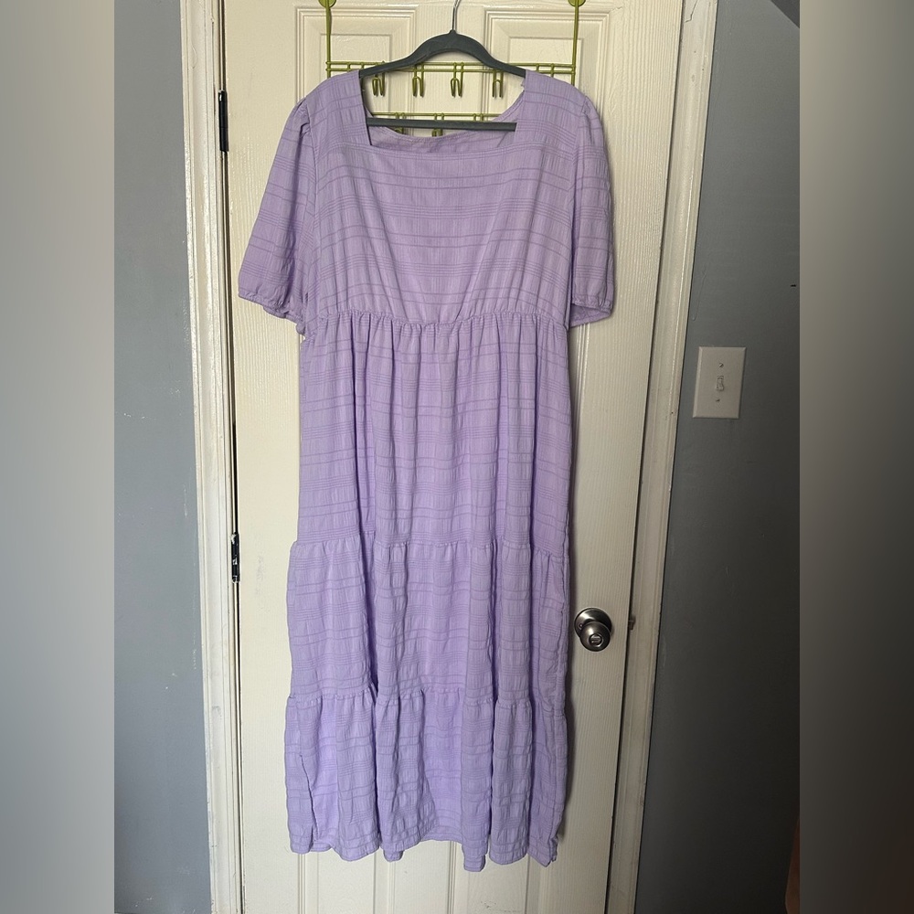 Lavender Tiered Dress